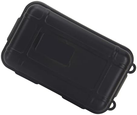 Dioche Small Hard Case Box, Waterproof Plastic Container with Zippered Seal for Outdoor Survival Gear, Camping, Fishing, Boating, Travel, Airtight Dry Storage, Shockproof Floating Carry Case - Image 5