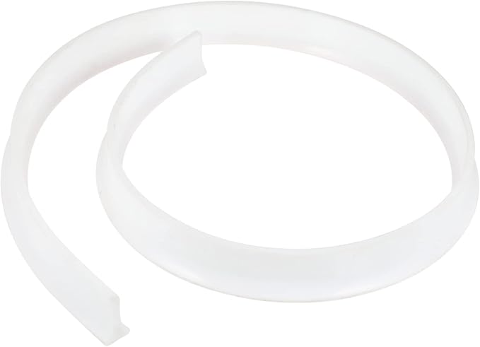 3m Toilet Water Retaining Strip Self-adhesive Silicone Baffle for Bathroom Countertops Flexible Design Easy Sinks and Showers by NULYLU