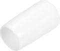 uxcell 20pcs Rubber End Caps 10mm ID Vinyl Round End Cap Cover Screw Thread Protectors White by uxcell