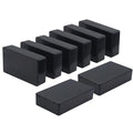 Zulkit 8Pcs Project Boxes ABS Plastic Electrical Project Case Power Junction Box Black 3.94 x 2.36 x 0.98 inch (100 x 60 x 25mm) by Zulkit