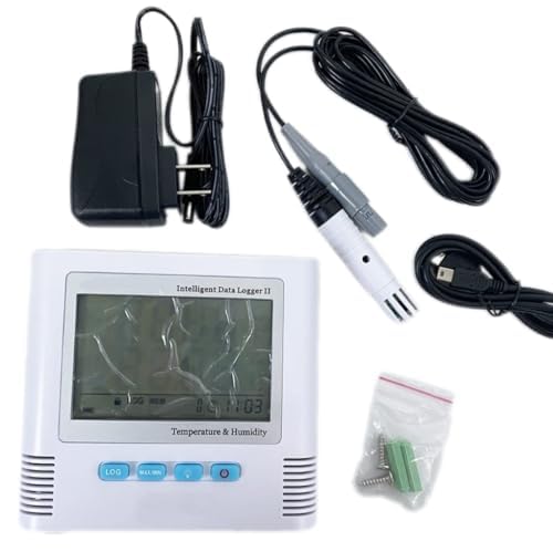 Digital Temperature Humidity Data Logger Recorder GSM Thermo Hygrometer Monitor with Temperature Range -40 to +85℃ Temperature Accuracy ±0.5℃ Humidity Accuracy ±5% RH 3 Meters Cable - Image 3