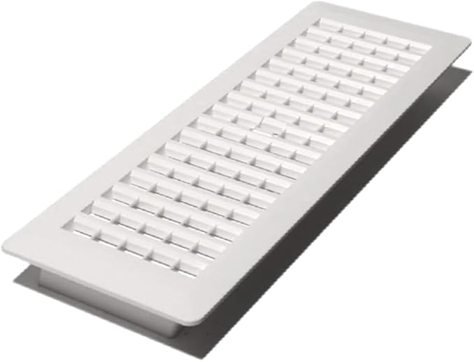 Decor Grates PL414-WH Floor Register, White - Image 2