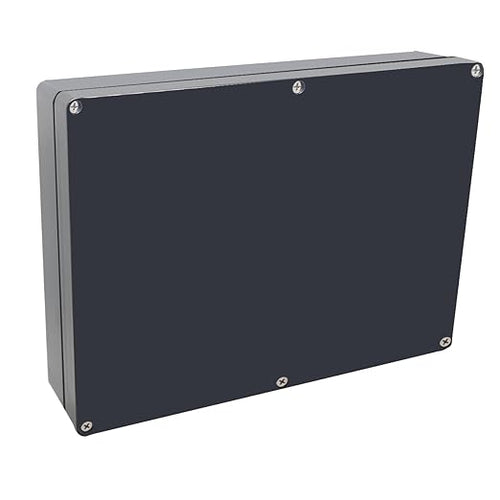 1 Pack Project Box IP65 Waterproof Junction Box ABS Plastic Black Electrical Boxes DIY Electronic Project Case Power Enclosure 11.42x8.27x2.48 inch (290 x 210 x63 mm) by Raculety