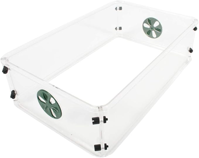 EarlyGrow 93763 Medium Seed and Herb Domed Propagator with Vented Side Height Extension, Green - Image 6