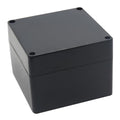 Watertight Junction Box, IP67 Waterproof Project Box Durable ABS Plastic Electronic Enclosure Case for DIY Electrical Project Black 4.72" x 4.72" x 3.54"(120 x 120 x 90 mm) by YETLEBOX