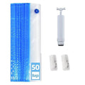 50PCS Filament Storage Bags, 3D Filament Vacuum Bags Kit with Hand Pump, Sealing Clips for 3D Printer Filament Storage, for Filament Dryer Box (13.4x11.8 inch) by Unknown