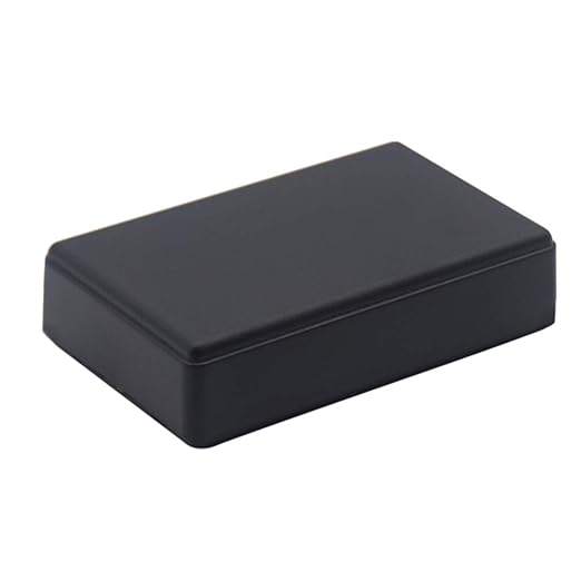 Zulkit 8Pcs Project Boxes ABS Plastic Electrical Project Case Power Junction Box Black 3.15 x 1.97 x 0.83 inch (80 x 50 x 21 mm) - Image 3