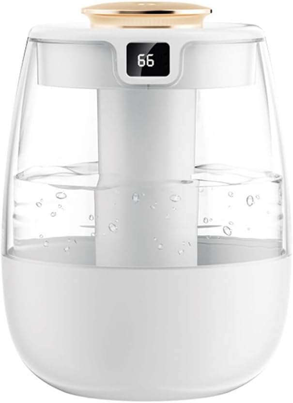 Humidifier for Bedroom,1.8L Cool Mist Humidifier with Night Light, Humidifiers for Home and Plants Baby Room with 20dB Quiet,Waterless Auto-Off by BYONGCHO