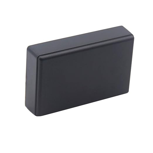 Zulkit 8Pcs Project Boxes ABS Plastic Electrical Project Case Power Junction Box Black 3.15 x 1.97 x 0.83 inch (80 x 50 x 21 mm) - Image 4