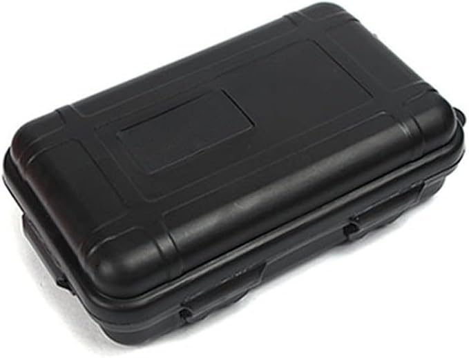 Airtight Waterproof Storage Container, Portable Outdoor Survival Box, with 3mm PE Inner Lining and Shockproof design, For Keep Electronics Dry While Camping Hiking Fishing Or Water Activities by Unknown