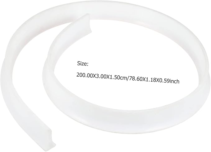 2m Self-adhesive Silicone Water Retaining Strip Sealing Strip for Shower Shower Bathroom Accessories Easy Install - Image 2