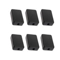 Waterproof Plastic Electric Project Case Junction Box 6Pcs 2.2X 1.4X 0.6 inch(55x35x15mm) by GDQLCNXB
