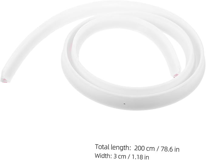 Bathroom Water Strip Barrier Silicone Shower Guard for Water Control Bathroom and Kitchen Easy Installation and Durable Design - Image 2