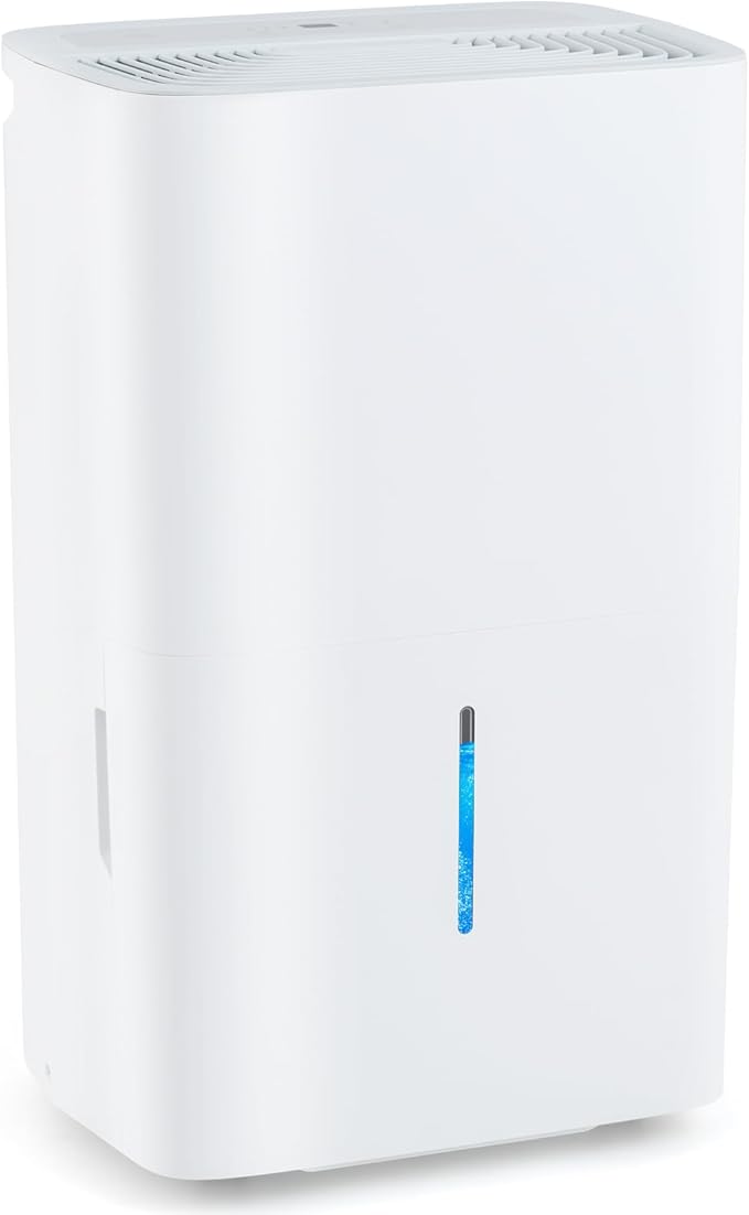 ARLIME 150 Pints Dehumidifier with Pump, 7000 Sq.Ft Dehumidifier w/24H Timer, LED Display, Child Lock,2 Drain Hoses & Auto Defrost for Basement Garage Home Office (150 Pints) by ArlimeDirect