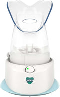 Vicks Personal Steam Inhaler for Targeted, Natural Steam Relief for Allergies, Congestion, Cough & Colds, and Sinus Irritation, Use with VapoPads - 1 Included by VicksDevices