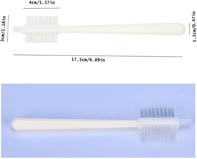 6 Pack Juicer Machines Cleaning Brush 3 Side Bristles Deep Clean Brushes Scrubber for Omega VRT VERT Juicers Extractor Strainer Filter Soy Milk Maker Mixer Blender Toaster Coffee Grinder - Image 2