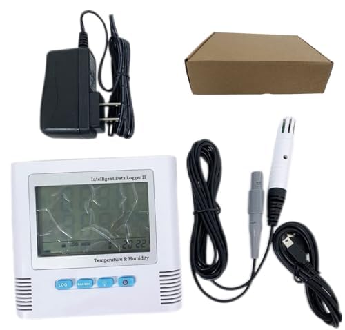 Digital Temperature Humidity Data Logger Recorder GSM Thermo Hygrometer Monitor with Temperature Range -40 to +85℃ Temperature Accuracy ±0.5℃ Humidity Accuracy ±5% RH 3 Meters Cable - Image 4