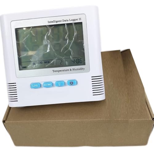 Digital Temperature and Humidity Data Logger Meter Tester with Temperature Measurement Range -40 to +85℃ Temperature Accuracy ±0.3℃ Humidity Accuracy ±3% RH Internal Sensor 65000 Data Storage - Image 8