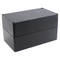 Watertight Junction Box, IP67 Waterproof Project Box Durable ABS Plastic Electronic Enclosure Case for DIY Electrical Project Black 7.87" x 4.72" x 4.45"(200 x 120 x 113 mm) by YETLEBOX