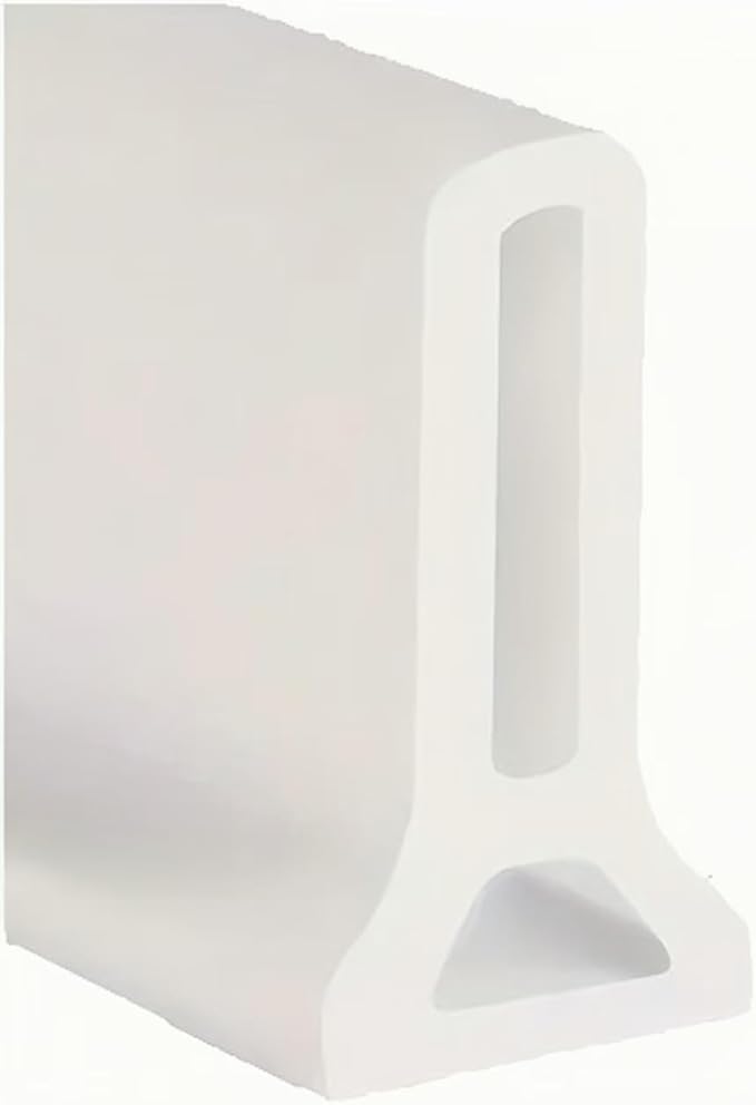 78 Inch Collapsible Shower Threshold Water Dam, Water Barrier for Shower and Water, Keeps Water Inside Threshold for Dry and Wet Separation Suitable for Bathroom and Kitchen - Image 7