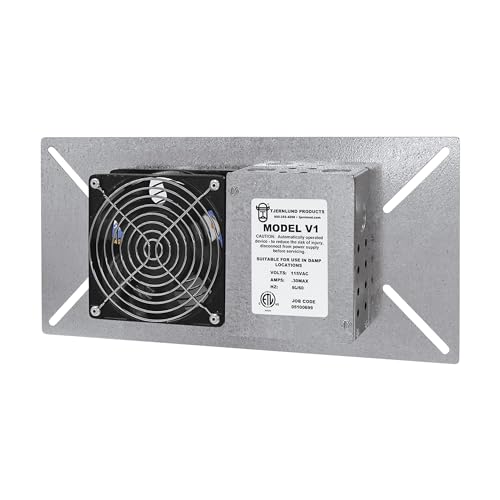 Tjernlund V1 UnderAire Crawlspace Ventilator Fan Moisture Mold Reducing,110 CFM - Image 3