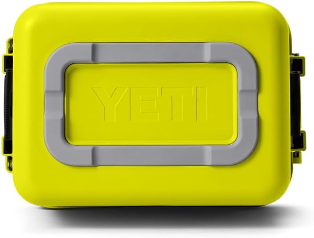 YETI LoadOut 15 GoBox Divided Waterproof Cargo Case, Dry Box, Camera Case, Fishing Tackle Box, Firefly Yellow - Image 7