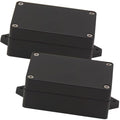 Zulkit Junction Box ABS Plastic Dustproof Waterproof IP65 Universal Electrical Boxes Project Enclosure with Fixed Ear Black 3.94 x 2.68 x 1.57 Inch (100 x 68 x 40 mm) (Pack of 2) by Zulkit