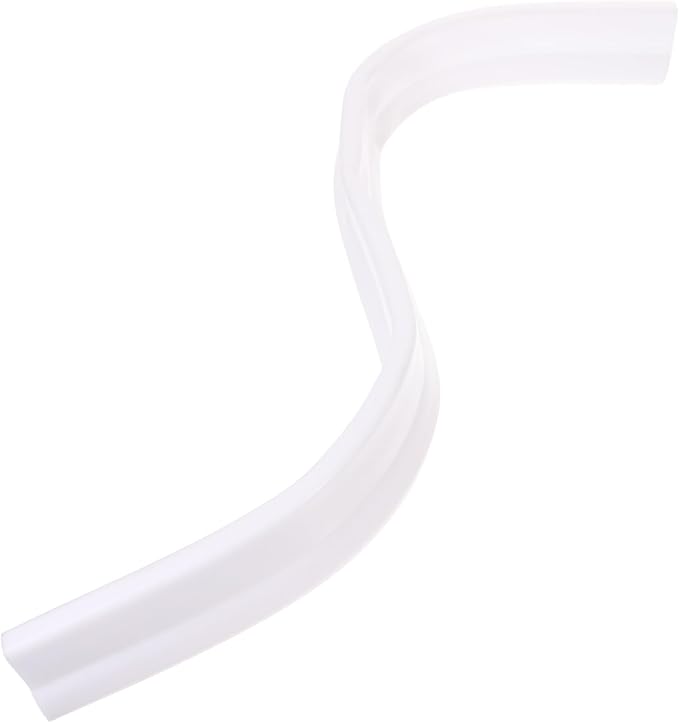 Retaining Strip for Bathroom Kitchen Bendable Water Baffle Strip for Shower Wet Area Separation Easy Installation Safe Soft Material by SEWACC
