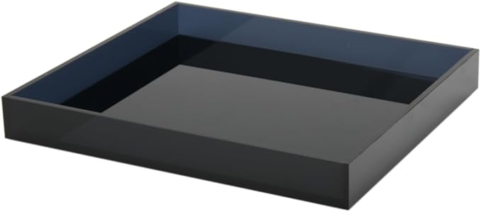 Homakover Acrylic Humidifier Tray for LEVOIT Classic 160 Top-Fill Humidifiers, 2.5L Tank, Leak-Proof, Anti-Slip & Moisture-Proof, Transparent Black by Homakover