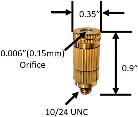 Humidifier Spray Nozzles of Extra-Large Capacity for All DIGI MISTER Humidifiers (Pack of 5) - Image 2
