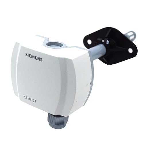 Duct Mounting Temperature and Humidity Sensor (Temperature: Range: -35°C to 35°C) for HVAC, Paper Industries, Laboratories, Textiles Model: QFM2171 by InstrukartHoldings