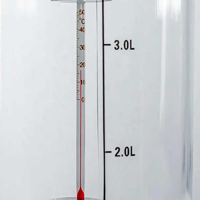 Water Sampler Sampling Dipper System Thicken Plastic Ladle Pendulum Beaker Sampler for Environmental Monitoring, Water Quality Sample Collection(0.5L) - Image 4