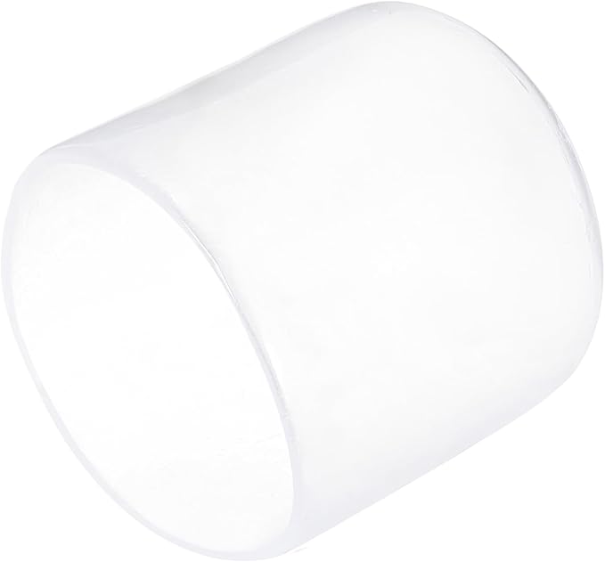 uxcell 20pcs Rubber End Caps 29mm ID Vinyl PVC Round Tube Bolt Cap Cover Screw Thread Protectors Clear by uxcell