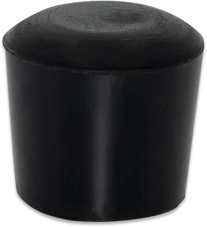 Flyshop 1", 25 mm, Patio Round Chair Leg Caps, Furniture Table Feet Covers Floor Protectors, Anti-Skid Non-Marking Silicone Legs Tips, 8 Pack, Black - Image 3