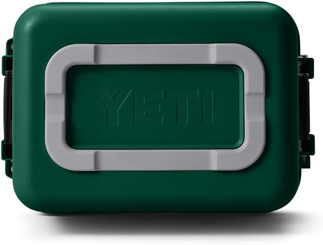 YETI LoadOut 15 GoBox Divided Waterproof Cargo Case, Dry Box, Camera Case, Fishing Tackle Box, Black Forest Green - Image 7