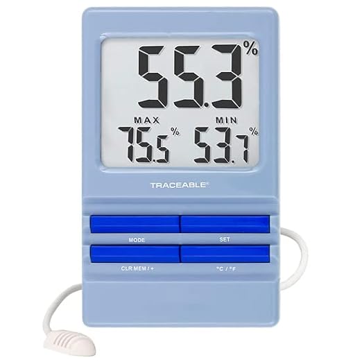 Digi-Sense AO-98766-85 Digi-Sense Traceable Thermohygrometer with Alarm and Calibration; External Sensor - Image 4