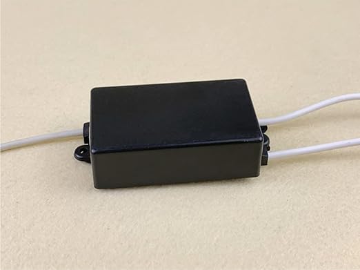 Fielect 10Pcs Dustproof Electronic Junction Box Plastic Enclosure Project Box with Ear for Electronic Projects ABS Black 2.56 x 1.50 x 0.87 inch - Image 7