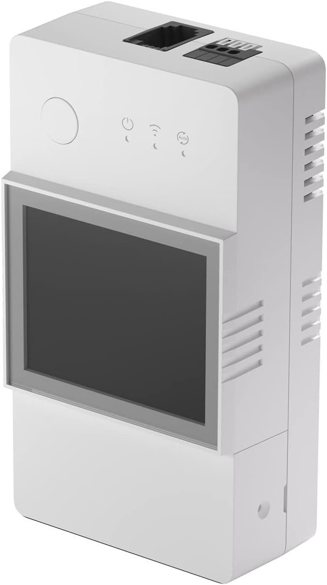 Smilewolf TH Elite 16A/20A WiFi Smart Switch Temperature and Humidity Monitoring Switch Smart Home work with DS18B20/ THS01/ RL560 (THR316D) by Smilewolf