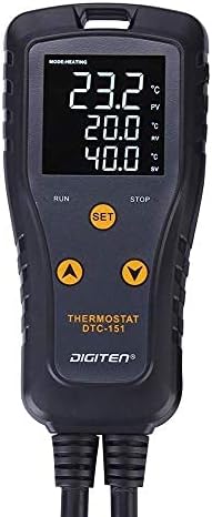 Digital Temperature Controller Simple Stage Thermostat Outlet Heating & Cooling Mode for Chest Freezer Refrigerator Homebrew Fermenter Greenhouse 110V 15A 1650W - Image 2