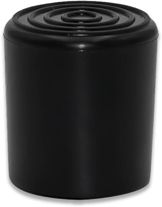 Flyshop 1-1/4", 32 mm, Patio Round Chair Leg Caps, Furniture Table Feet Covers Floor Protectors, Flexible Anti-Scratch PVC Legs Tips, 8 Pack, Black - Image 3