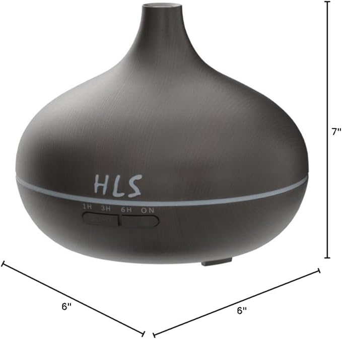 Aromatherapy Essential Oil Diffuser Set - 550ML Ultrasonic Humidifier for Large Rooms - Vaporizer and Aroma Diffuser for Home Bedroom - Image 8