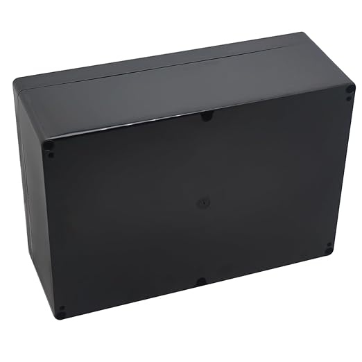 Junction Box IP65 Waterproof ABS Plastic Electrical Project Case Power Junction Boxes, Project Box with 4 PCS M16 Cable Glands 10.35x7.17x3.74 inch (263 x 182 x95 mm) - Image 8