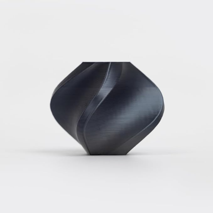R3D PLA Filament 1.75mm, 0-370 mm/s High Speed PLA Printing, Dimensional Accuracy +/- 0.02mm, 1KG (2.2lbs) Clear Plastic Spool 3D Printer Filament (Silk Black) - Image 2