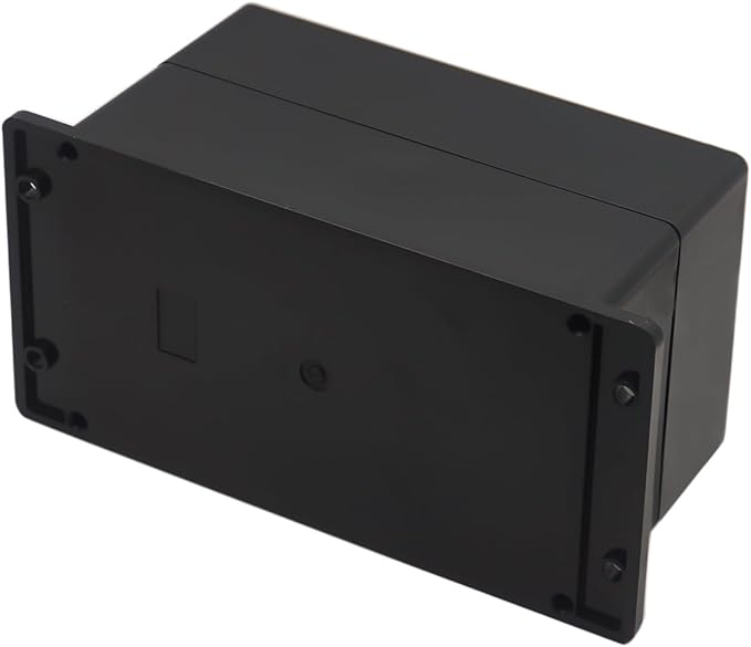 Project Box ABS Plastic Black Electrical Boxes IP65 Waterproof DIY Electronic Junction Box Power Enclosure with Fixed Ear 7.9 x4.79 x4.5 inch (200x120x113 mm) - Image 5