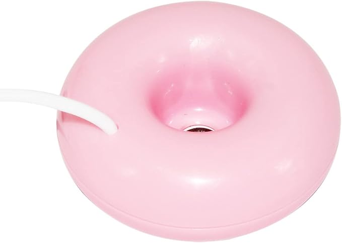 3pcs Mini Portable Donuts Humidifier Float for Home Travel Cute Desktop Auto Shut-off for Bedroom Office Yoga Pink - Image 3