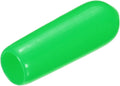 uxcell 20pcs Rubber End Caps 4mm ID Vinyl PVC Round Tube Bolt Cap Cover Screw Thread Protectors Green by uxcell