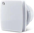 5.9 Inch Bathroom Exhaust Fan with Humidity Sensor and Timer 110 CFM Powerful Ceiling or Wall Mount Vent Fan for Bathroom Basement Loft Garage by Hehou
