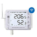 Ubibot Thermometer Hygrometer, Wireless Temperature Data Logger, Remote Humidity Monitor for Refrigerated Truck Free App Email Alarm, IFTTT 2.4GHz only (GS1-PL4G1RS WiFi & SIM GPS Location Tracker) by UbiBot
