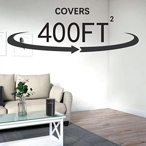 Sentiment Diffuser, Diffusers for Home, Scent Diffuser - Portable & Smart & Cordless Design, for 3 Cold Mist & Timer 1/2/3H (Black) - Image 4