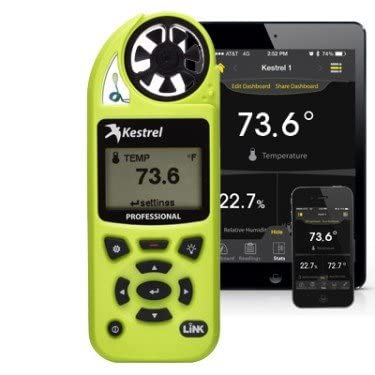 Kestrel 5200 Professional Environmental Meter with Link, HiViz Green - Image 6